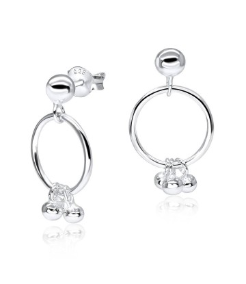 Silver Stud Earrings STS-3376